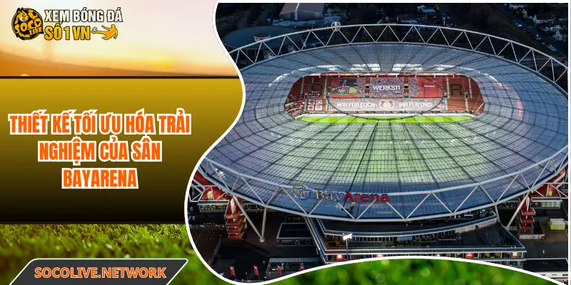 Thiết kế tối ưu hóa trải nghiệm của sân BayArena
